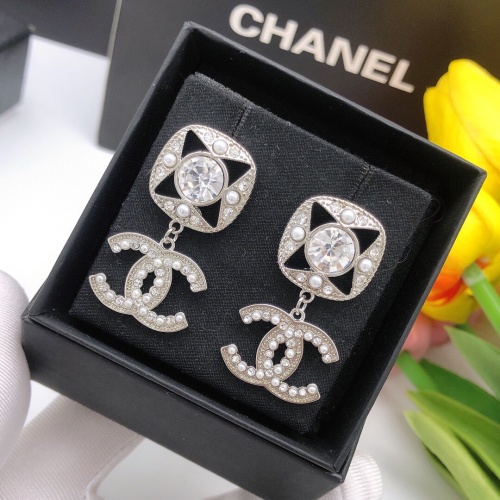 Replica Chanel Earrings For Women #1205944 $27.00 USD for Wholesale