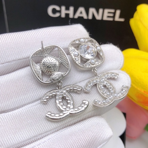 Replica Chanel Earrings For Women #1205944 $27.00 USD for Wholesale