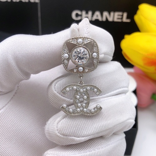 Replica Chanel Earrings For Women #1205944 $27.00 USD for Wholesale