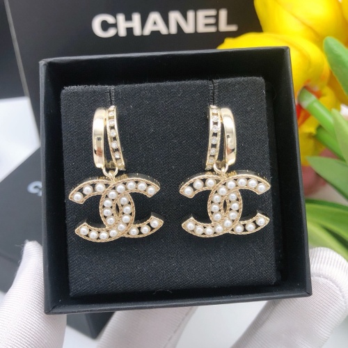 Chanel Earrings For Women #1205945 $29.00 USD, Wholesale Replica Chanel Earrings