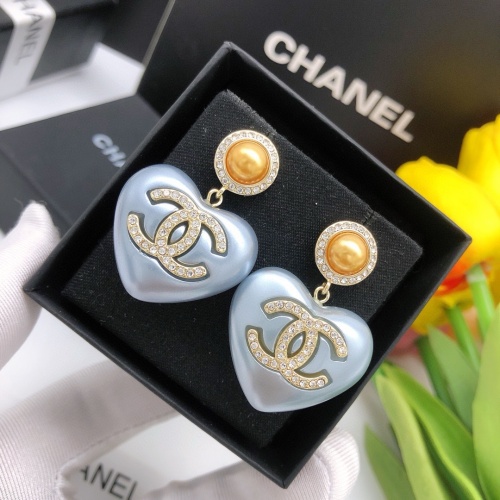 Replica Chanel Earrings For Women #1205947 $32.00 USD for Wholesale