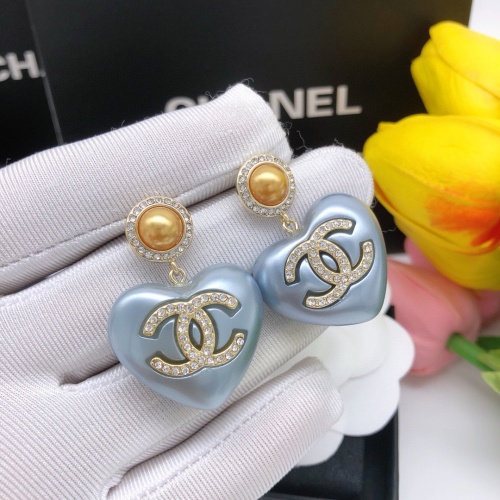 Replica Chanel Earrings For Women #1205947 $32.00 USD for Wholesale