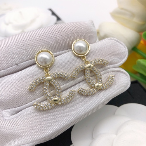 Replica Chanel Earrings For Women #1205948 $27.00 USD for Wholesale