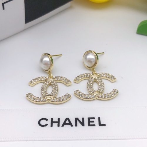 Replica Chanel Earrings For Women #1205948 $27.00 USD for Wholesale