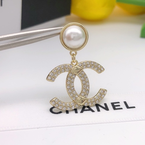 Replica Chanel Earrings For Women #1205948 $27.00 USD for Wholesale