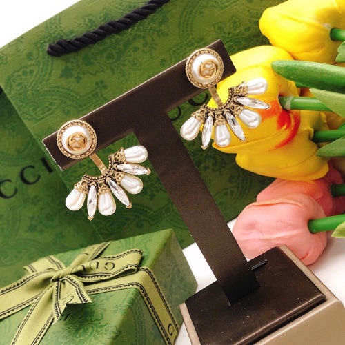 Replica Gucci Earrings For Women #1205949 $29.00 USD for Wholesale