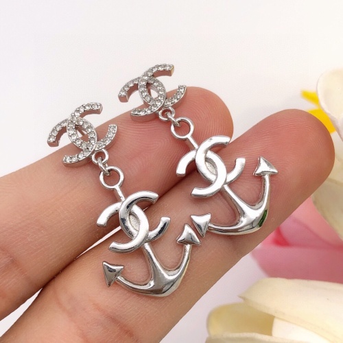 Replica Chanel Earrings For Women #1205950 $27.00 USD for Wholesale