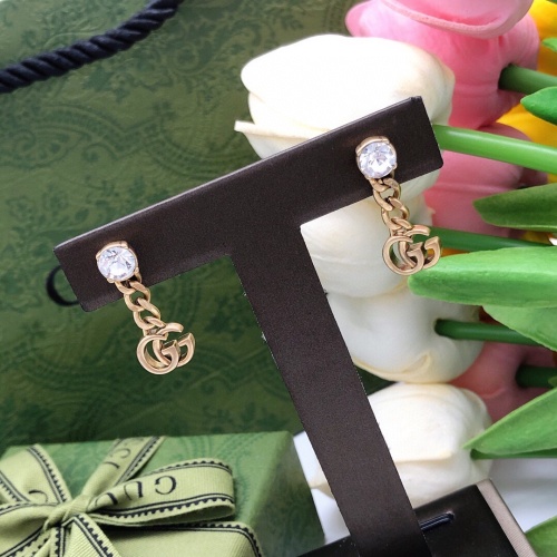 Replica Gucci Earrings For Women #1205953 $29.00 USD for Wholesale