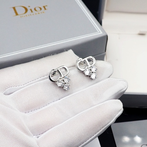 Replica Christian Dior Earrings For Women #1205954 $25.00 USD for Wholesale