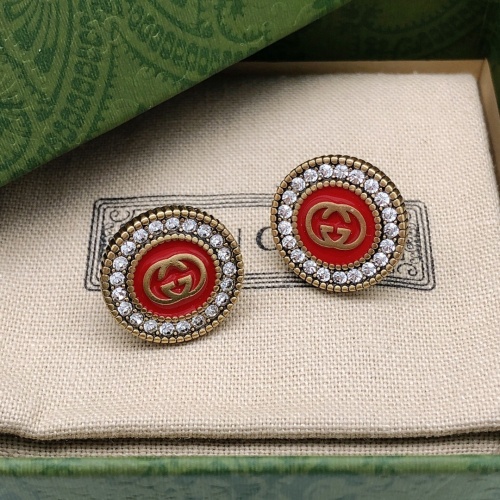 Replica Gucci Earrings For Women #1205959 $29.00 USD for Wholesale