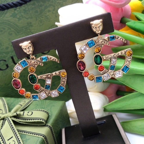 Replica Gucci Earrings For Women #1205962 $32.00 USD for Wholesale