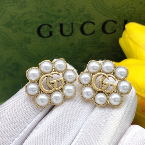 Replica Gucci Earrings For Women #1205963 $29.00 USD for Wholesale