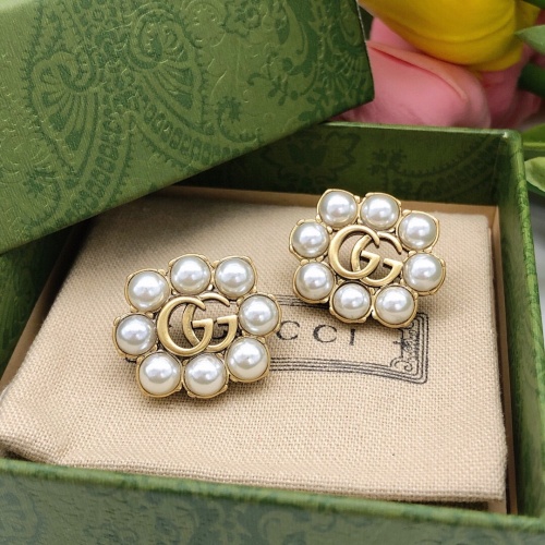 Replica Gucci Earrings For Women #1205963 $29.00 USD for Wholesale