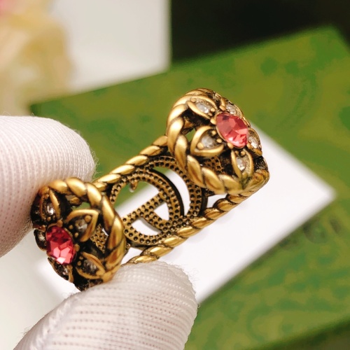 Replica Gucci Rings For Women #1205993 $29.00 USD for Wholesale