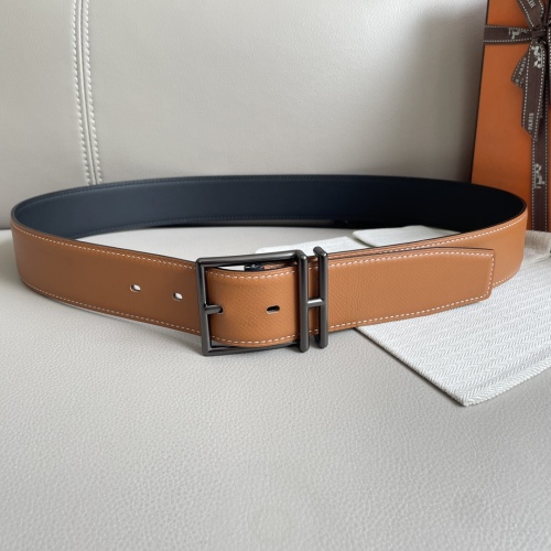 Replica Hermes AAA Quality Belts For Men #1206429 $60.00 USD for Wholesale