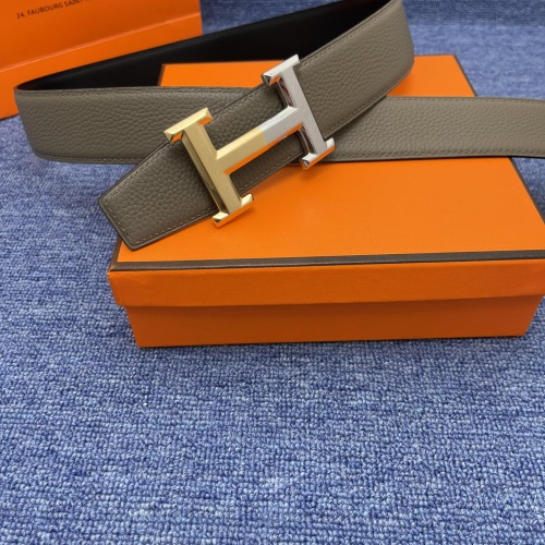 Replica Hermes AAA Quality Belts For Men #1206437 $56.00 USD for Wholesale