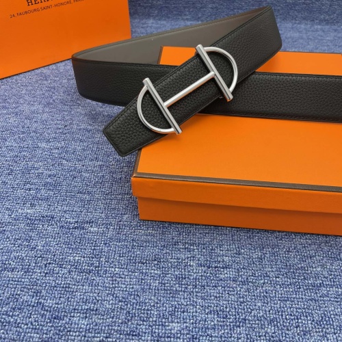 Replica Hermes AAA Quality Belts For Men #1206451 $56.00 USD for Wholesale