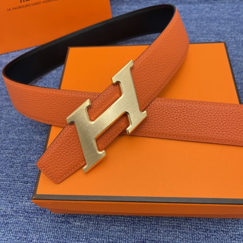 Replica Hermes AAA Quality Belts For Men #1206497 $56.00 USD for Wholesale