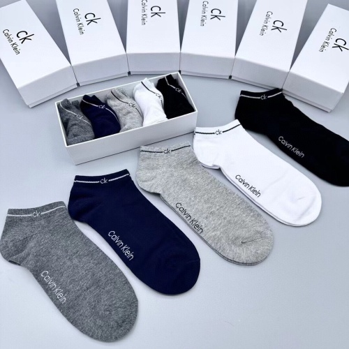 Replica Calvin Klein CK Socks For Men #1206549 $29.00 USD for Wholesale