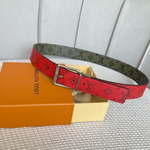 Louis Vuitton AAA Quality Belts For Men #1206827 $60.00 USD, Wholesale Replica Louis Vuitton AAA Quality Belts