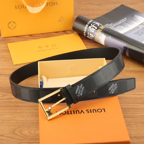 Louis Vuitton AAA Quality Belts For Men #1206877 $60.00 USD, Wholesale Replica Louis Vuitton AAA Quality Belts