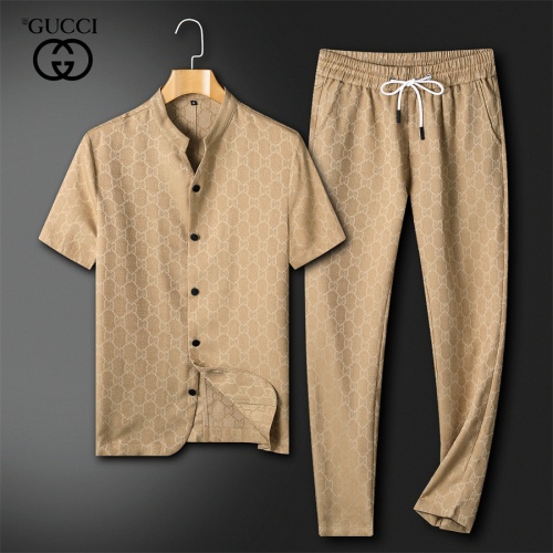 Gucci Tracksuits Short Sleeved For Men #1207040 $82.00 USD, Wholesale Replica Gucci Tracksuits