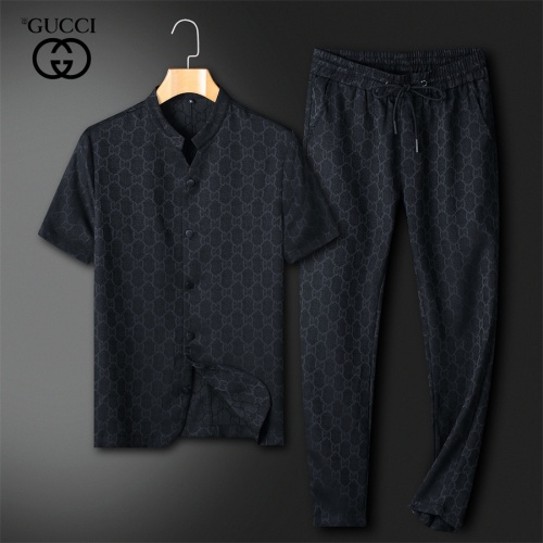 Gucci Tracksuits Short Sleeved For Men #1207041 $82.00 USD, Wholesale Replica Gucci Tracksuits