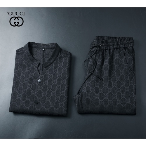 Replica Gucci Tracksuits Short Sleeved For Men #1207041 $82.00 USD for Wholesale