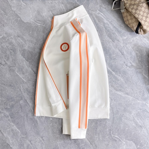 Replica Hermes Tracksuits Long Sleeved For Men #1207095 $82.00 USD for Wholesale