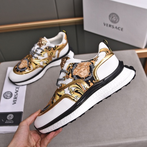 Replica Versace Casual Shoes For Men #1207100 $85.00 USD for Wholesale