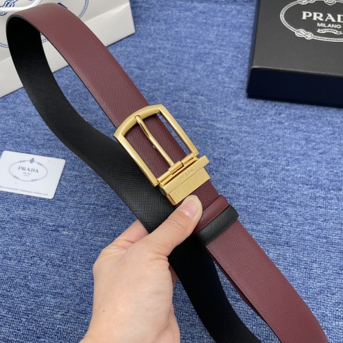 Prada AAA Quality Belts For Men #1207119 $56.00 USD, Wholesale Replica Prada AAA Quality Belts