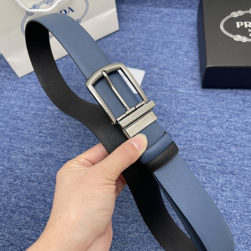 Prada AAA Quality Belts For Men #1207120 $56.00 USD, Wholesale Replica Prada AAA Quality Belts