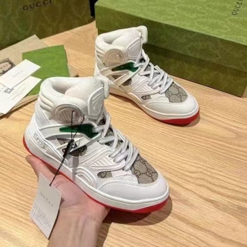 Gucci High Tops Shoes For Men #1207128 $115.00 USD, Wholesale Replica Gucci High Tops Shoes