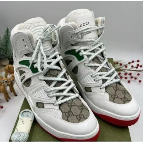 Replica Gucci High Tops Shoes For Men #1207128 $115.00 USD for Wholesale