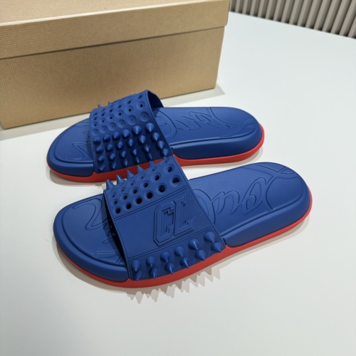 Christian Louboutin CL Slippers For Men #1207310 $60.00 USD, Wholesale Replica Christian Louboutin CL Slippers