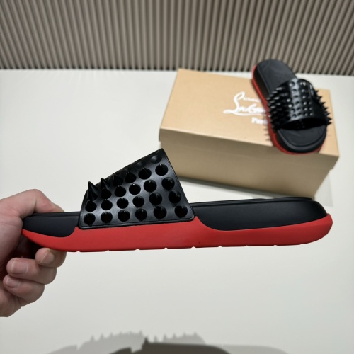 Replica Christian Louboutin CL Slippers For Men #1207311 $60.00 USD for Wholesale