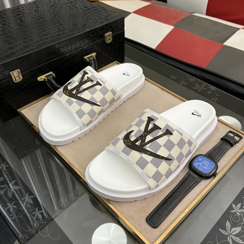 Replica Louis Vuitton Slippers For Men #1207316 $48.00 USD for Wholesale