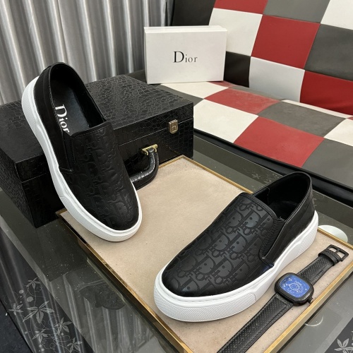 Replica Christian Dior Casual Shoes For Men #1207329 $80.00 USD for Wholesale