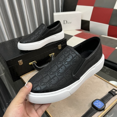 Replica Christian Dior Casual Shoes For Men #1207329 $80.00 USD for Wholesale