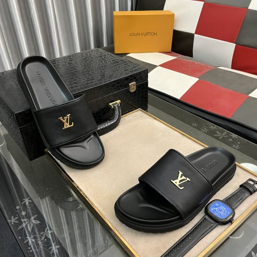 Replica Louis Vuitton Slippers For Men #1207344 $52.00 USD for Wholesale