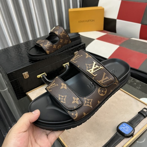 Replica Louis Vuitton Slippers For Men #1207346 $56.00 USD for Wholesale