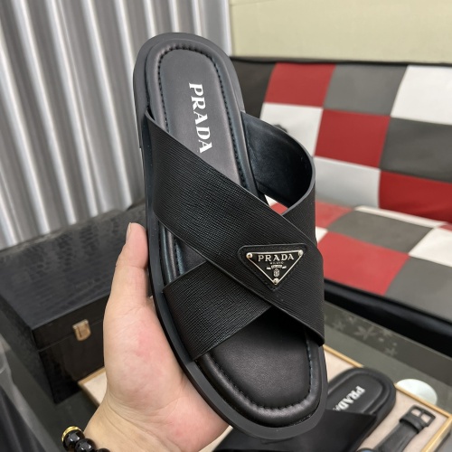 Replica Prada Slippers For Men #1207350 $48.00 USD for Wholesale