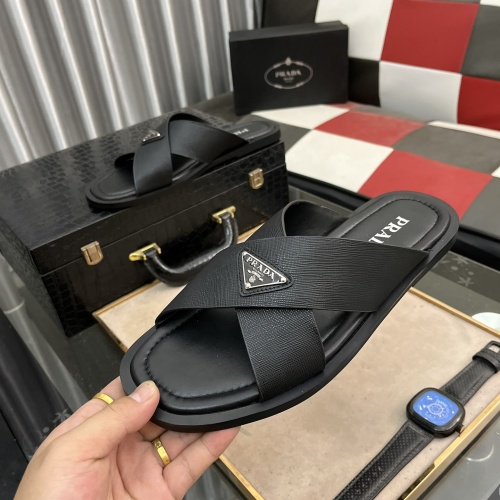 Replica Prada Slippers For Men #1207350 $48.00 USD for Wholesale