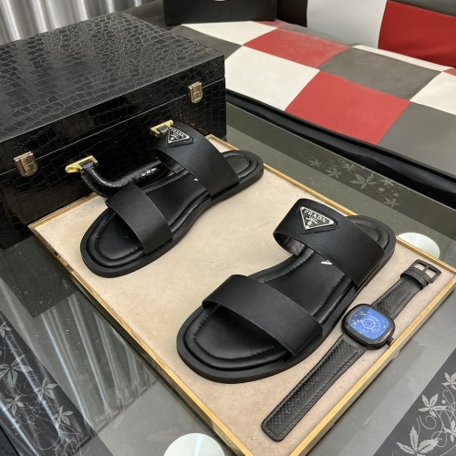 Prada Slippers For Men #1207351 $48.00 USD, Wholesale Replica Prada Slippers