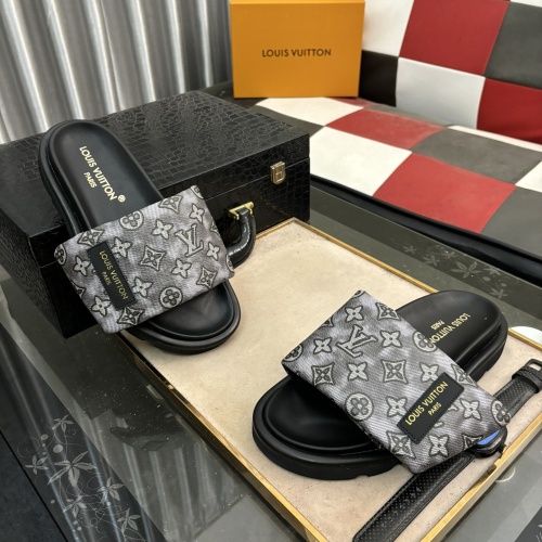 Replica Louis Vuitton Slippers For Men #1207357 $60.00 USD for Wholesale