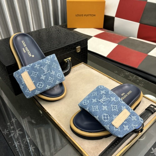 Replica Louis Vuitton Slippers For Men #1207362 $60.00 USD for Wholesale