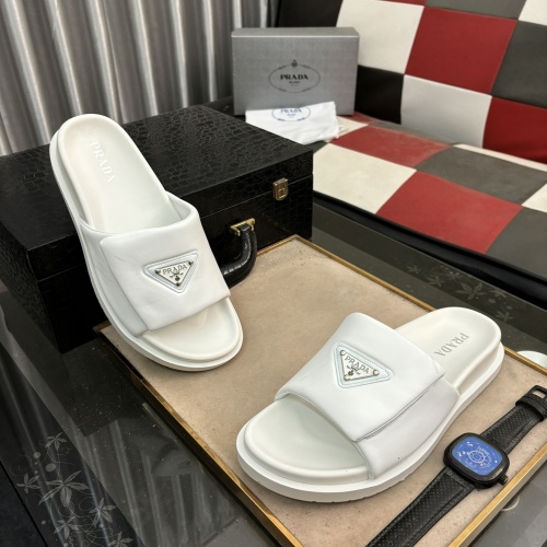 Replica Prada Slippers For Men #1207375 $56.00 USD for Wholesale