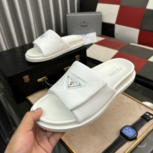 Replica Prada Slippers For Men #1207375 $56.00 USD for Wholesale