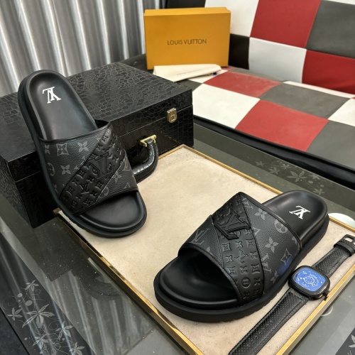 Replica Louis Vuitton Slippers For Men #1207379 $56.00 USD for Wholesale