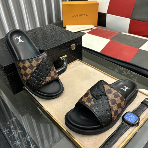 Replica Louis Vuitton Slippers For Men #1207380 $56.00 USD for Wholesale